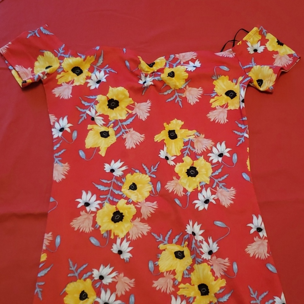 Off shoulder dress